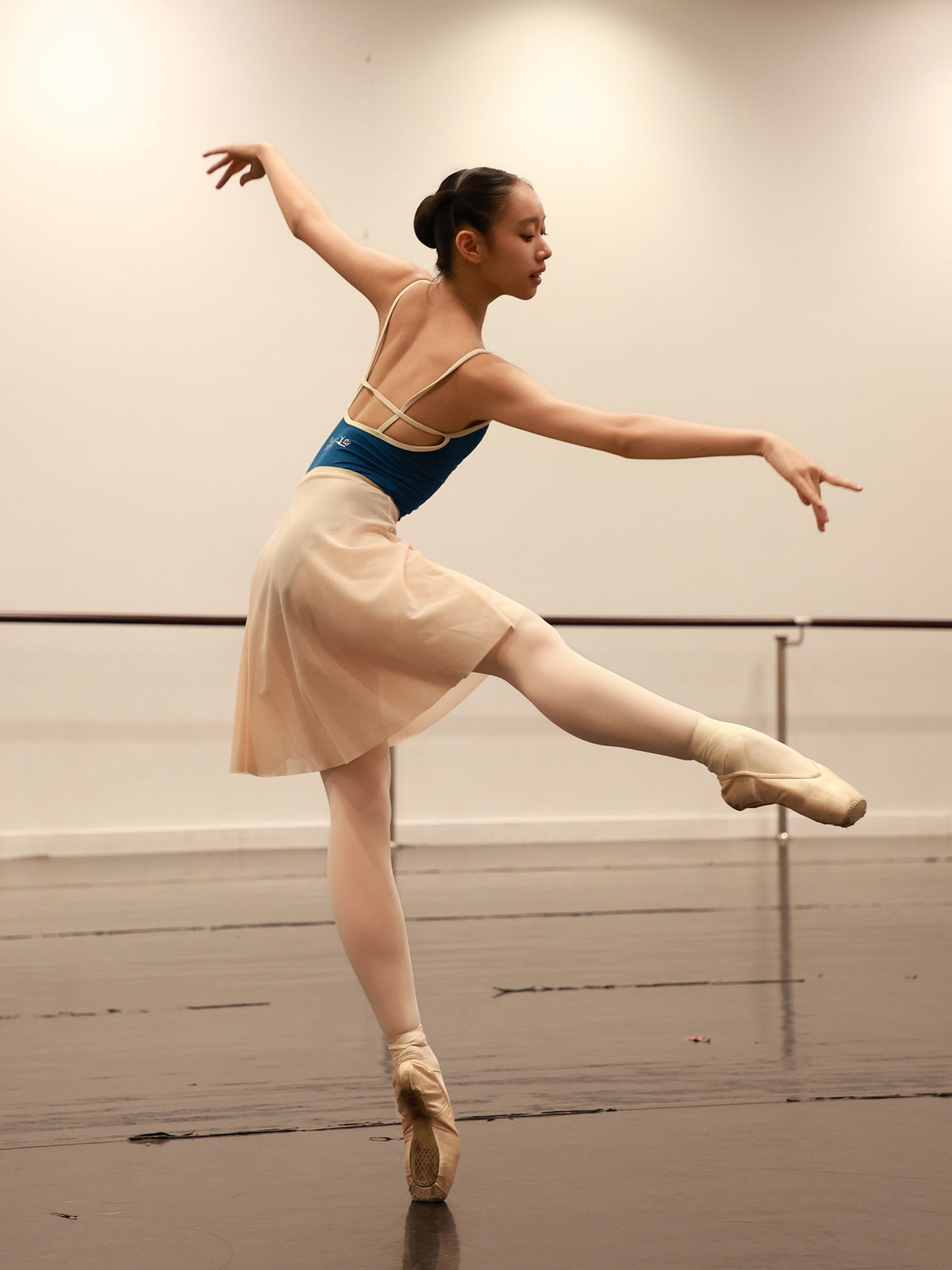 AEDC Color Block Cami Leotard